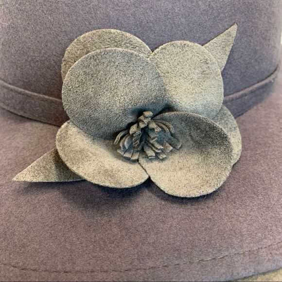 Anita Pineault mauve purple gray hat main image 8